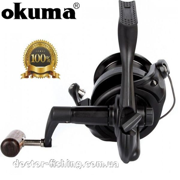 Катушка Okuma Custom 8000 Black CB-80 (Карповая катушка) 1353.09.82 фото