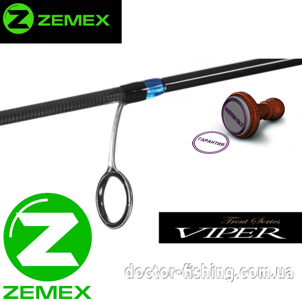 Спиннинг Zemex Viper Trout series 662UL 1-6g 8,80607E+12 фото
