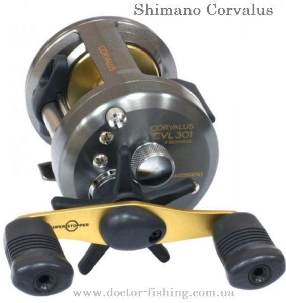 Мультипликаторная катушка Shimano Corvalus 401 3 1BB 2266.73.23 фото