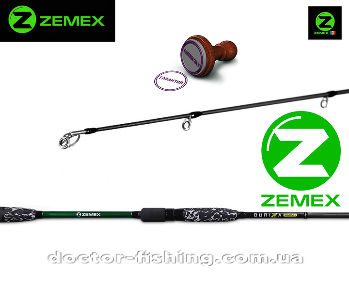 Спиннинговое удилище Zemex Buriza 792L 2.36м 4-16г 8,80607E+12 фото