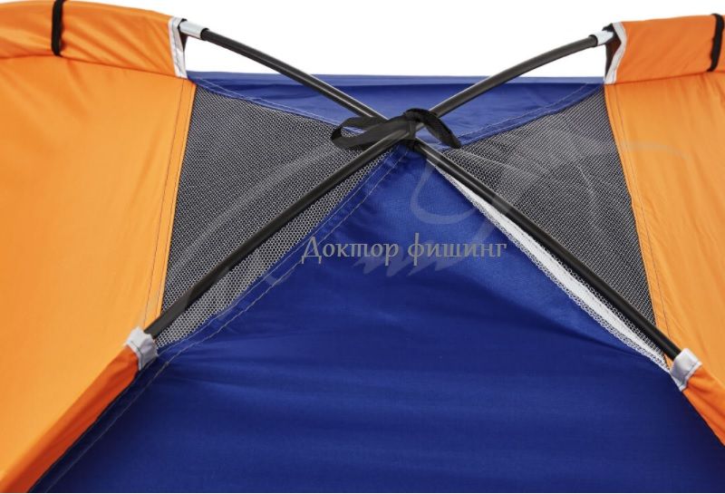 Палатка 2-х м автоматическая Skif Outdoor Adventure I, 200*150 cm ц:orange-blue () 389.00.84 фото