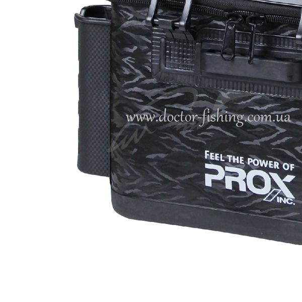 Сумка Prox EVA Tackle Bakkan With Rod Holder 36cm ц:black 1850.01.76 фото