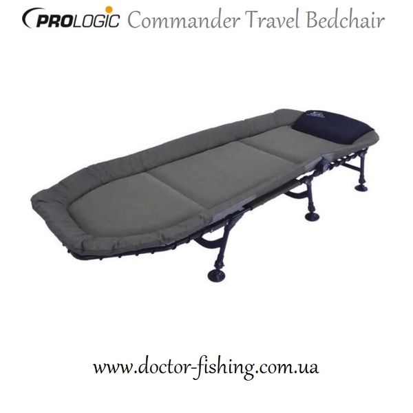 Раскладушка Prologic Commander Travel Bedchair 6 Legs 205cm x 75cm 1846.11.34 фото