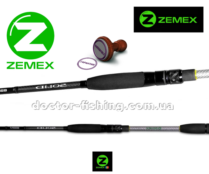 Спиннинговое удилище Zemex Solid 812ML 2.46м 5-18г 8,80607E+12 фото