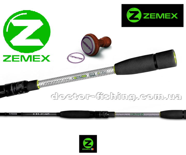 Спиннинговое удилище Zemex Solid 812ML 2.46м 5-18г 8,80607E+12 фото
