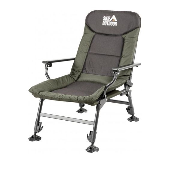 Кресло раскладное Skif Outdoor Comfy L. Dark до 150 кг 389.02.41 фото