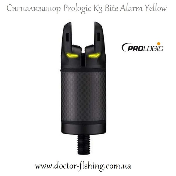Индикатор поклёвки Prologic K3 Bite Alarm Yellow 1846.13.84 фото