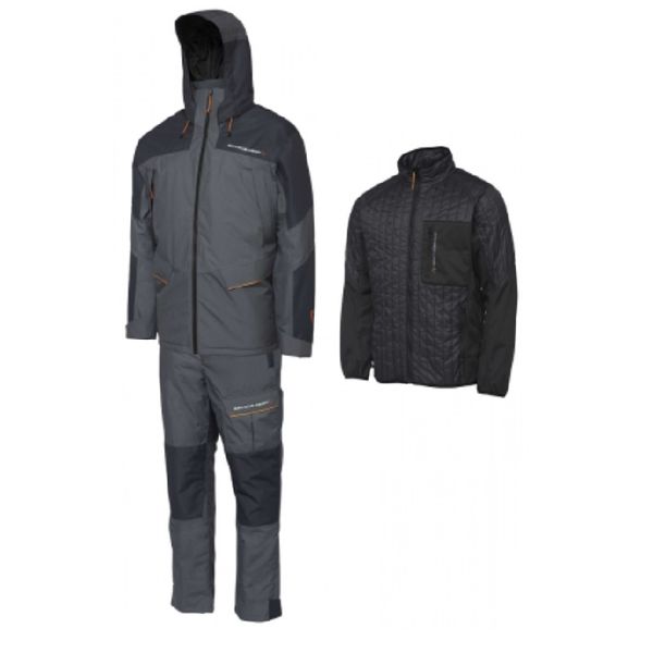 Костюм Savage Gear Thermo Guard 3-Piece Suit L/charcoal grey melange/ () 1854.13.20 фото