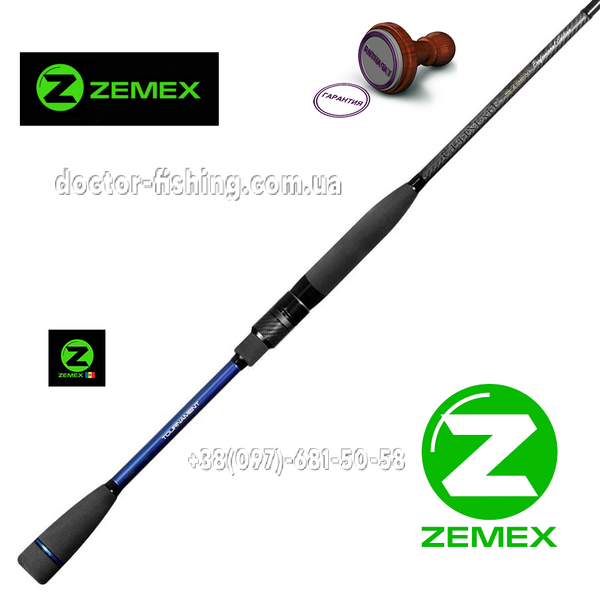 Спиннинг Zemex Ultimate Professional 762M 2.29 m 7-28 гр весс 134 () 8,80607E+12 фото